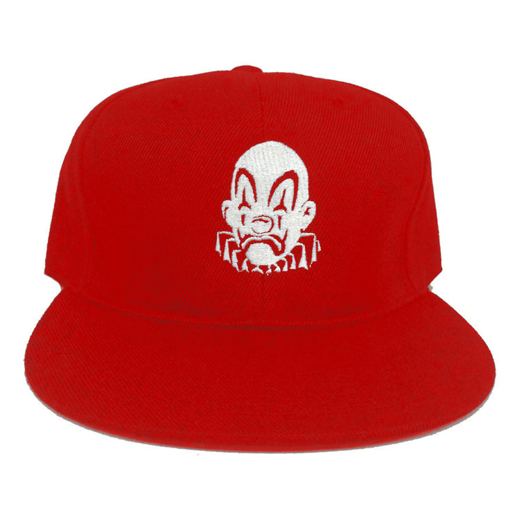 JOKER EMBROIDERED HAT - RED